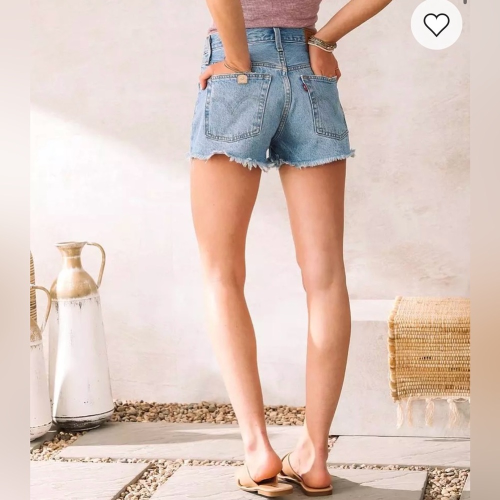 Levi’s Women's Blue Denim Shorts